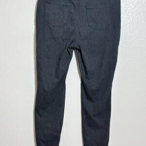 Time and Tru Dress Pant Leggings Large 12/14 Black High Rise Stretch Work